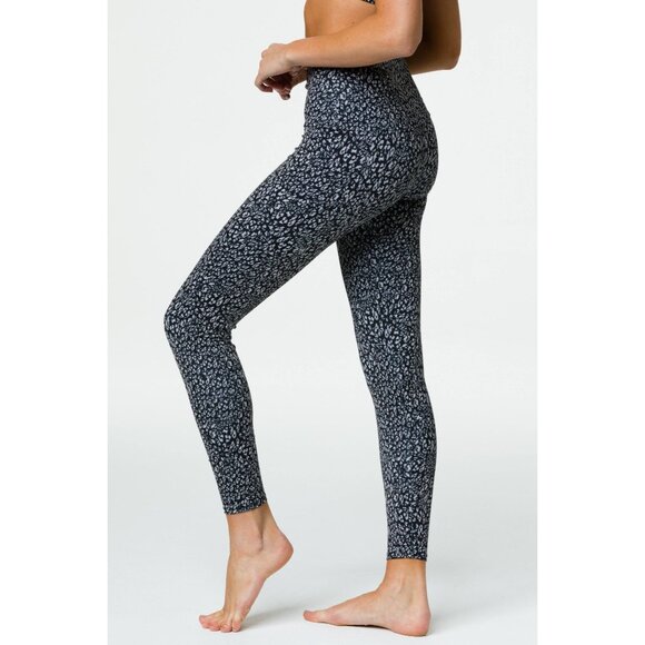 Onzie Honey Leopard Animal Printed Tech High-Rise Leggings Size XS - Picture 2 of 7